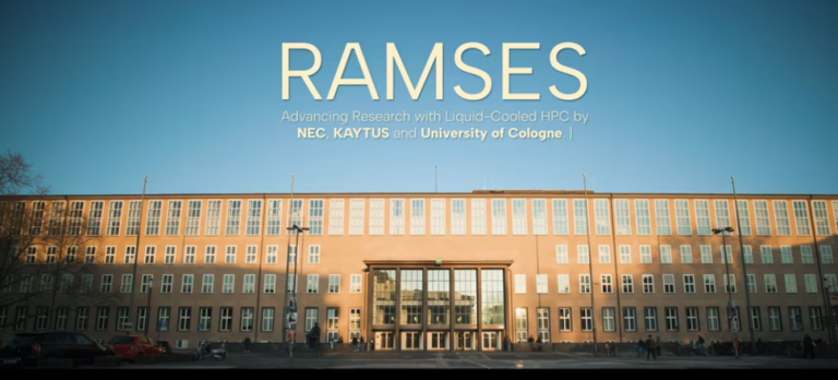 Cologne University Boosts Research with Liquid-Cooled HPC RAMSES